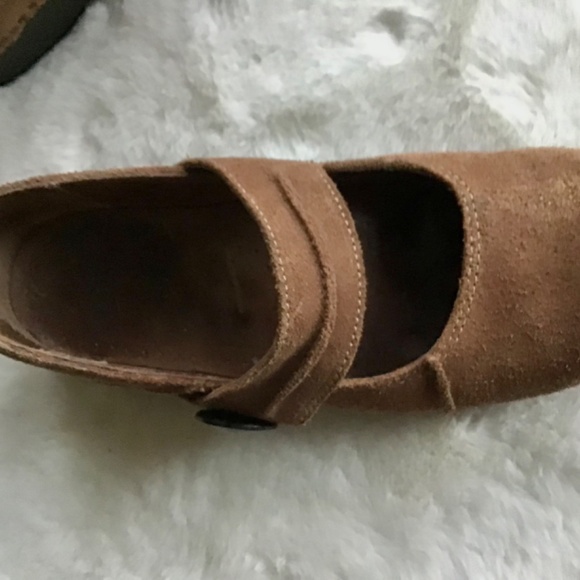 Dansko Mary Jane size 39 Brown Suede shimmer - Picture 7 of 10